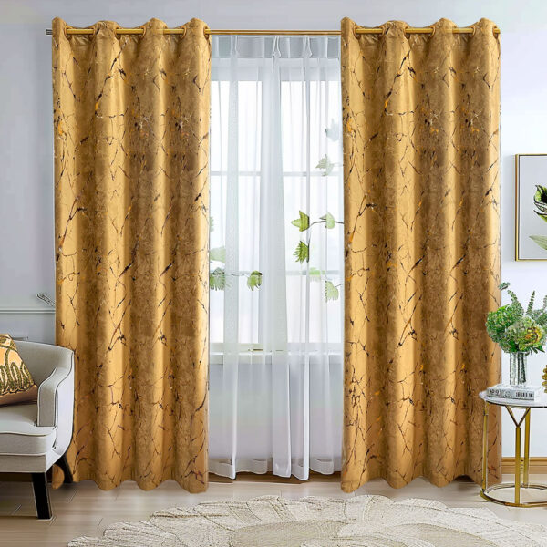 Draperie Luxury Emerald Blackout 80% Mustar