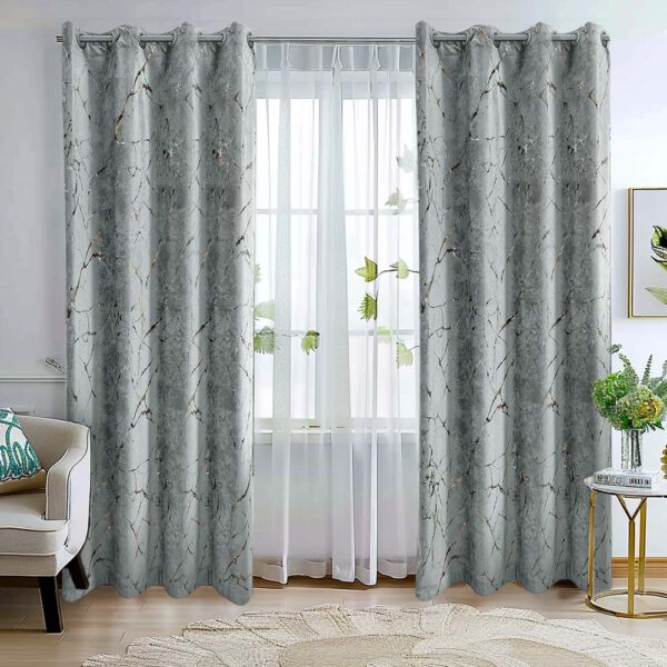 Draperie Luxury Emerald Blackout 80 % Gri Light