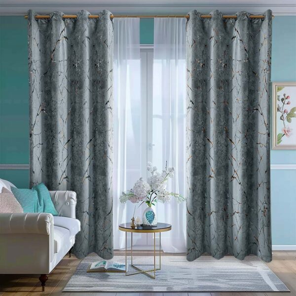 Draperie Luxury Emerald Blackout 80 % Gri