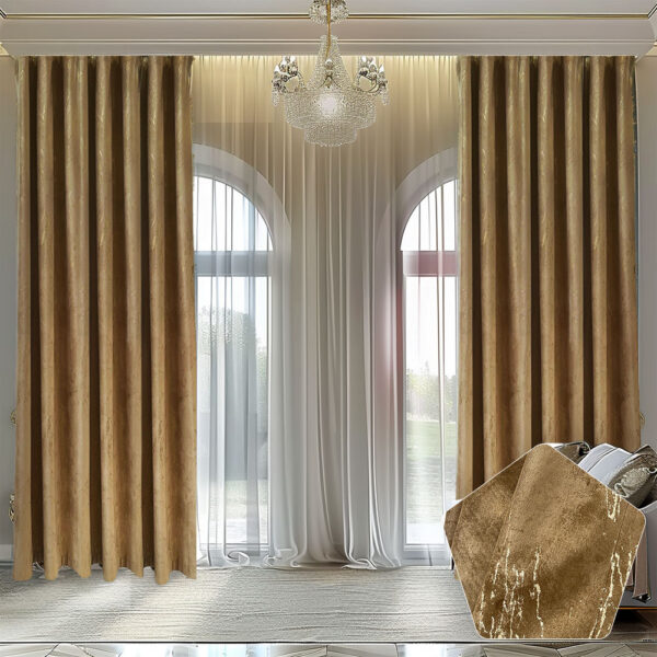 Draperie Luxury Guernica Blackout 80 % Bej
